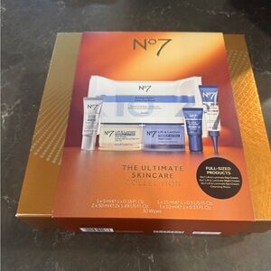 No7 Skincare Collection Set NEW IN BOX full size